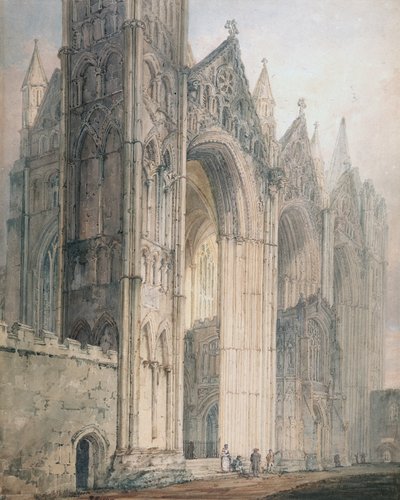 Cathédrale de Peterborough - Thomas Girtin